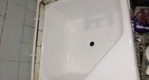 Ремонт поддона душевой кабины | Выставочная